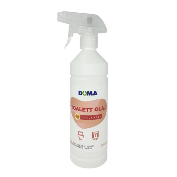 Doma WC illatosító olaj 500ml-es szóró fejjel Citrus Rose