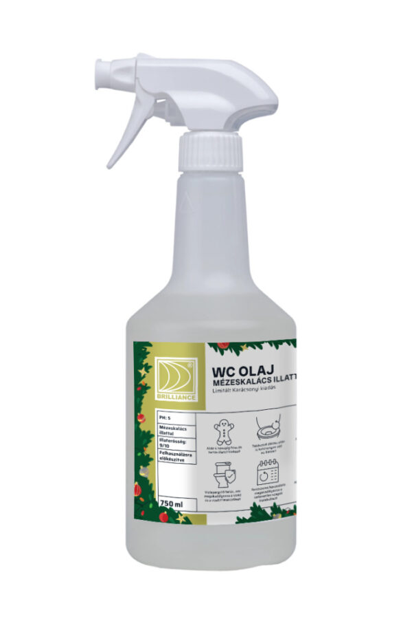 Brilliance® WC olaj mézeskalács illattal