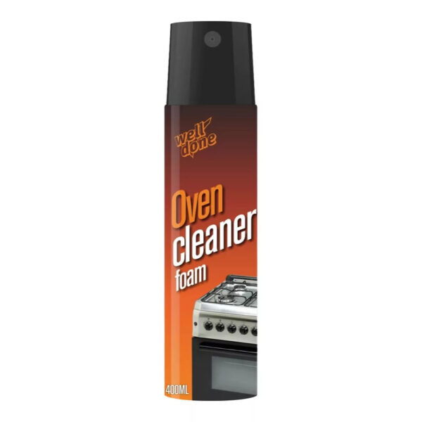 Well Done erőteljes tűzhelytisztító hab – zsíroldó aerosol 400 ml