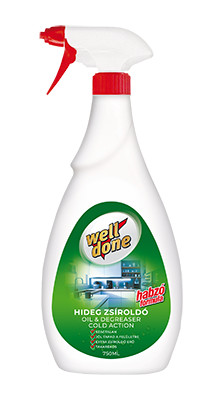 Well Done habzó hideg zsíroldó – extra tapadás