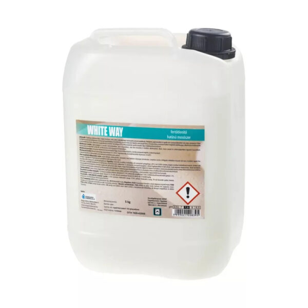 White Way fertőtlenítő hatású folyékony mosószer 5 kg