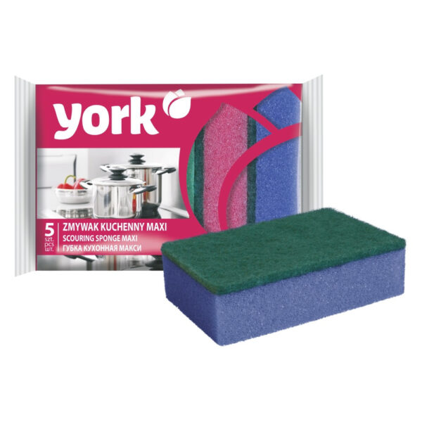YORK maxi – 5 darabos dörzsis szivacs