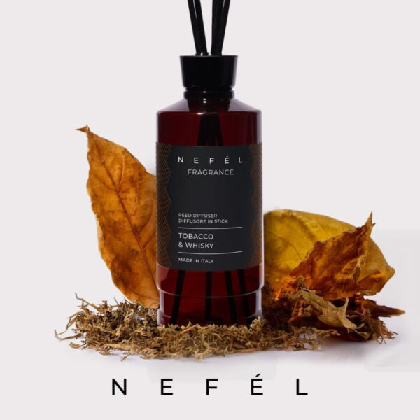 Nefél Pálcikás illatosító - Dohány és whisky illatú