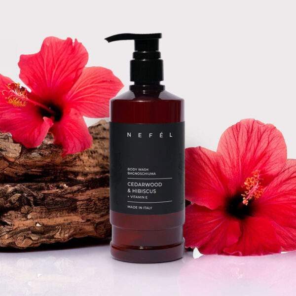 Nefél Sampon és tusfürdő - Cédrusfa és hibiszkusz illatú
