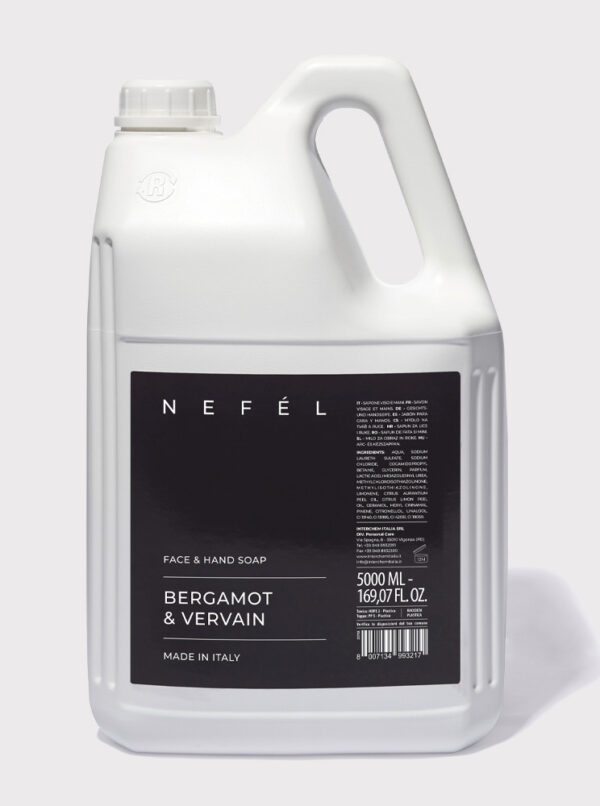 Nefél Arc- és kézmosó szappan - Bergamott és verbéna illatú kozmetikum