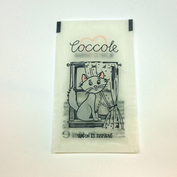 Coccole Sampon és tusfürdő 10ml tasakos kozmetikum