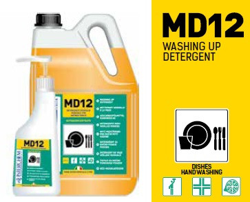 MD12 kézi mosogatószer ultrakoncentrátum