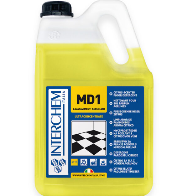 MD1 citrus illatú felmosószer 5L - szuperkoncentrátum