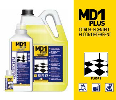 MD1 Plus citrus illatú felmosószer 5L - Ultrakoncentrátum