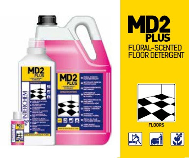 MD2 Plus virág illatú felmosószer 40ml - Ultrakoncentrátum