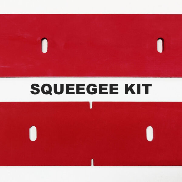 Cleanfix RA 395 IBC felszívógumi - Front and Back squeegee KIT - Első és hátsó gumi szett - Cleanfix felszívógumi szett