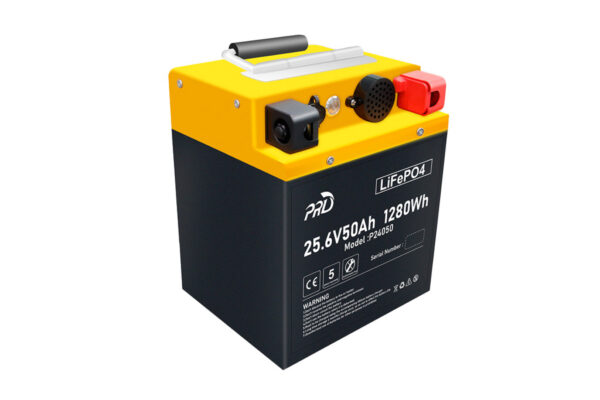 PRD LiFePO4 Lítium-vas-foszfát akkumulátor 25.6V - 50Ah