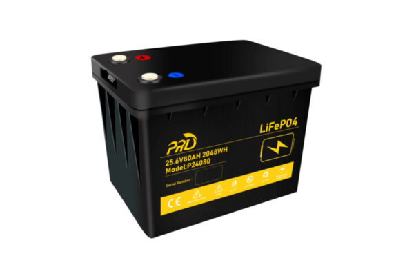 PRD LiFePO4 Lítium-vas-foszfát akkumulátor 25.6V - 80Ah