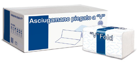 Paperdi "V" hajtogatott kéztörlő