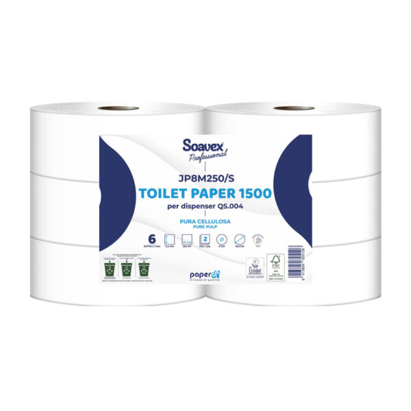 Paperblu Nagytekercses mintás toalettpapír