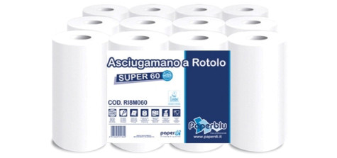 Paperdi Asciugamani Super 60 - Tekercses kéztörlő 2 réteg