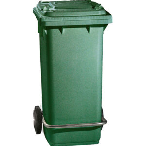 Bins szemetes 120 literes pedállal és kerékkel